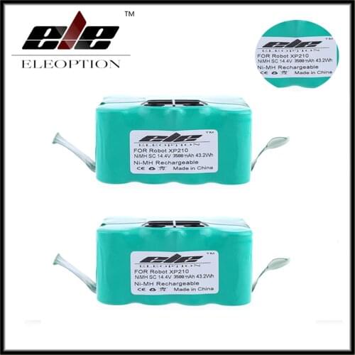 2 PCS 14.4V 3500mAh Battery for SAMBA XR210 XR201C R Vacuum Cleaner NS3000D03X3 YX-Ni-MH-022144 For SAMBA CleanTouch Klars
