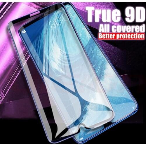 2pcs 9D Full Cover Tempered Glass For Honor 8 9 Lite 8X Screen Protector For Huawei Mate10 10 Lite P20 P20 Lite Protective Glass
