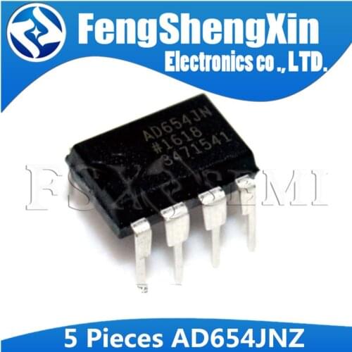 5PCS AD654JNZ DIP-8 AD654JN DIP AD654 DIP8 Low Cost Monolithic Voltage-to-Frequency Converter IC
