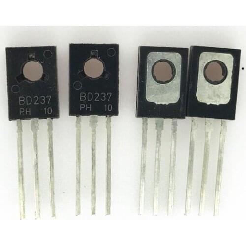 50PCS/LOT Power triode BD237 NPN 2A/100V to-126 transistor