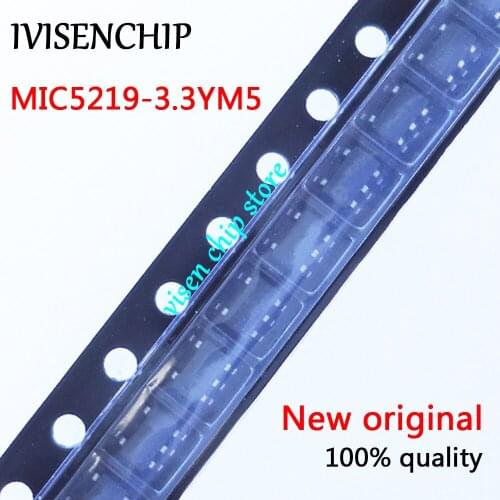 50pcs MIC5219-3.3YM5 MIC5219-3.3BM5 MIC5219 SOT23-5