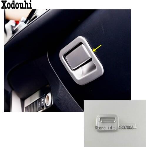 Car Co-pilot ABS Matte Storage trim Container Center Console Cup Holder gear box armrest For toyota RAV4 2016 2017 2018