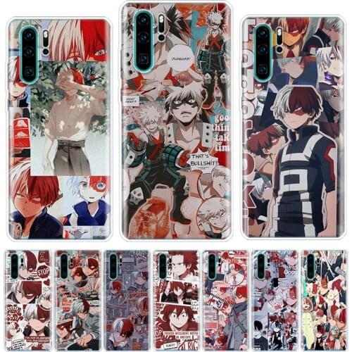 Shoto Todoroki My Hero Phone Case For Huawei Honor Y5 Y6 Y7 Y9 Y9 9 10 20 Lite Pro 7A 7X 8S 8X 8A 9X 1020i 2019 Cover Shell Coqu