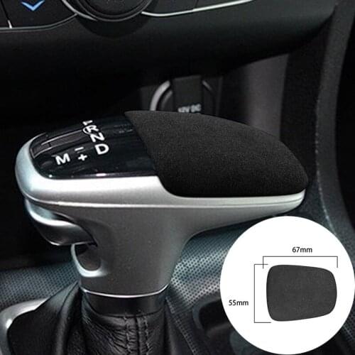 For Dodge Charger 2016-2021 Challenger 2015-2020 Alcantara Suede Wrap Car Gears Panel Strip Covers Trim Sticker Car-Styling