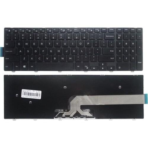 US/UK/SP keyboard For Dell Inspiron 15 5557 5555 7748 3548 3568 3543 17 5478