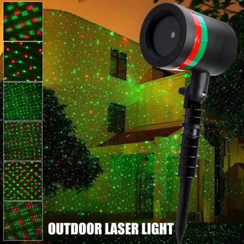 Lawn Lights Outdoor Landscape Starry Lamp Laser Light Colorful Fantastic Holiday Lighting Decoration Waterproof Wonderful