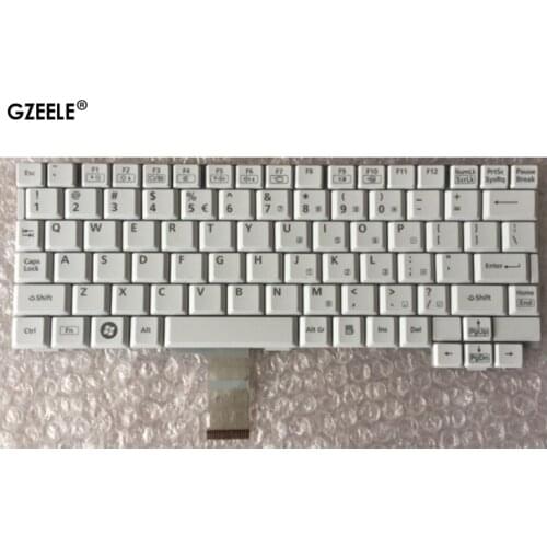 GZEELE NEW US keyboard FOR Panasonic ToughBook CF-C1 US Laptop Keyboard white
