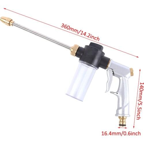 Gun Washing Machine Car Washing Machine Garden Watering Hose Nozzle Sprinkler Foam Cleaning Water Gun High Pressure Water Spray