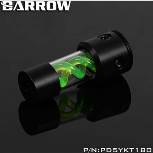 Barrow PC water cooling tanke Tvirus Reservoir+ D5/SPG40A Pump cover 180mm/230mm/280mm/330mm,water cooler PD5YKT