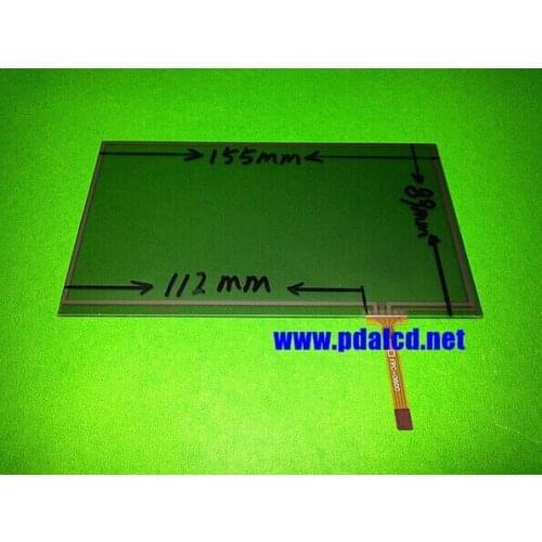 Skylarpu New 6.5 inch 4 wire 155*89mm Touch for CAR GPS DVD vehicle-mounted Touch screen digitizer panel free shipping