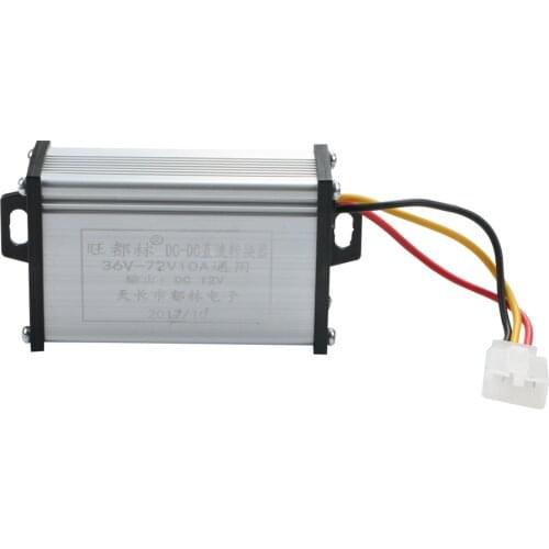 Power Supply DC Voltage transformer DC 36V-72V To 12V DC Converter Eletricidade Adapter of Electric Vehicle Car Power Battery