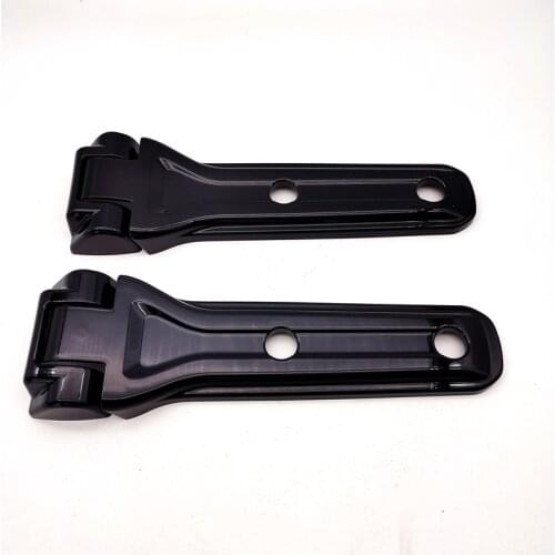 Tailgate Door Spare Tire Hinge Cover Trim Black For Jeep Wrangler JL 2018-2021