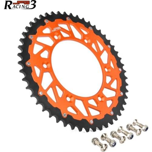 Motorcycle 44 46 47 48 49 50 51 52 Rear Chain Sprocket For KTM EXC EXE SX MX SXF XCW SMR LC4 125 150 200 250 300 350 380 400