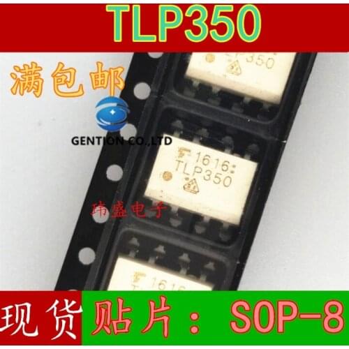 10PCS TLP350 SOP-8 decoupling TLP350F IC chip spot light in stock 100% new and original