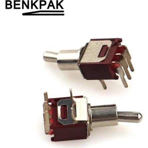 2pcs mini toggle switch 5pin ON-ON 5MM