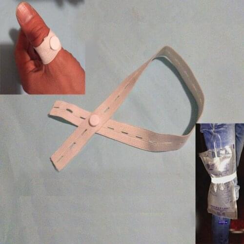 50 pcs adjustable Buttonhole for urinary catheter/drainage bag