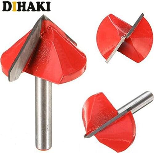 60/90/120 Degree Engraving V Groove Bit Tungsten Steel CNC Router Engraving Wood Working Tool Milling Cutter Machine Accessories