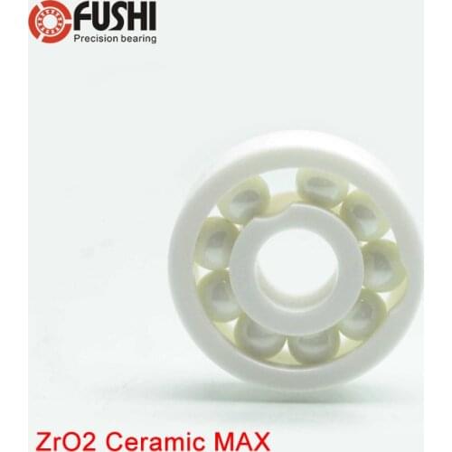 6002 MAX Full Ceramic Bearing ZrO2 1PC 15*32*9 mm Full Balls 6002 CE Ceramic Ball Bearings 6002CE