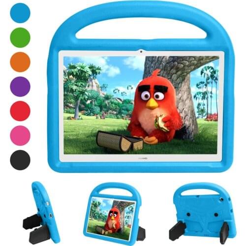Case For Huawei MediaPad T3 10 (9.6") AGS-W09 AGS-L09 AGS-L03 EVA Portable Stand Kids Safe Foam With Handle Tablet Cover