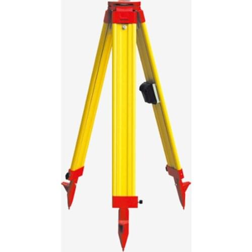 Wooden surveying tripod total station wooden tripod flat head wooden tripod