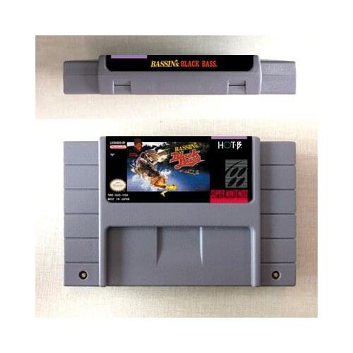 Bassins Black Bass - RPG Game Card US Version English Language Battery Save