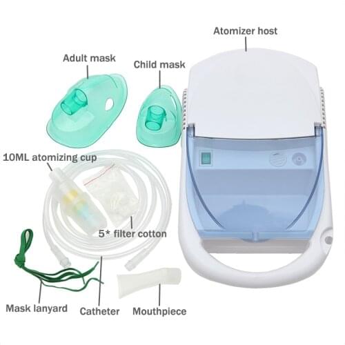 Children Adult Inhaler Compressor Nebulizer Allergy Relief Respiratory Medicine Medicine Aerosol Medication Therapy Machine