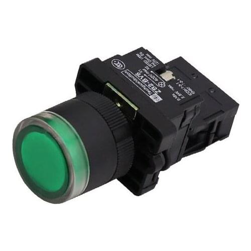 Pushbutton Switch XB2-EW3361 XB2-EW3462 Momentary Even Button with Light Push Button Switch XB2-EW3462 XB2-EW3661 XB2-EW3161