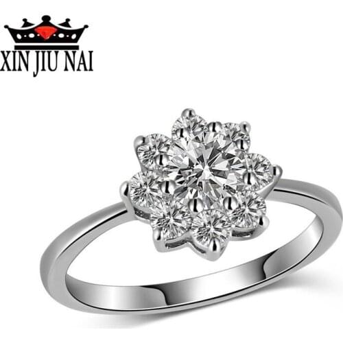 Fashion Luxury High Quality Big Cube Zirconia Ring Party/Leisure Jewelry Ladys Exquisite Gift elegant temperament womens ring