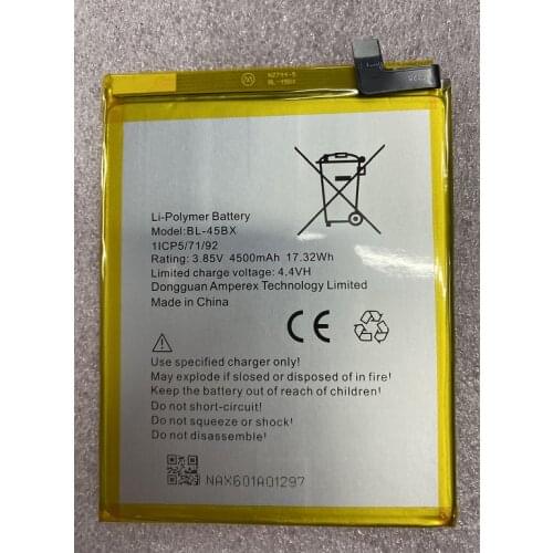 HST New Battery 4500mAh BL-45BX battery for Infinix Note 3 X601 Note3 BL45BX Smartphone Batteries