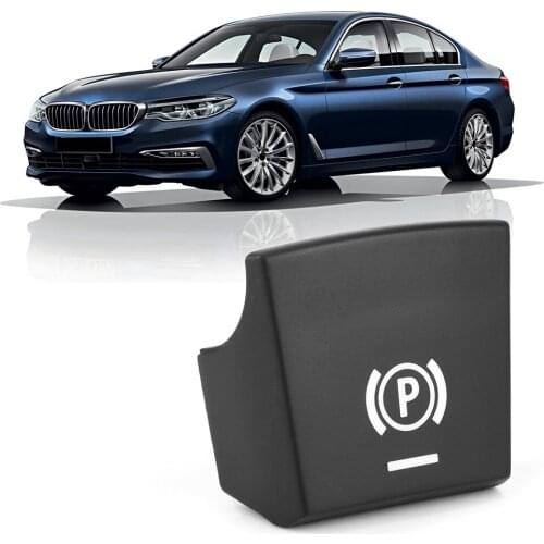 New Car Handbrake Parking Brake Switch Button Sticker Cover For BMW 09-14 5/6 Series 61312822518 Dropshipping