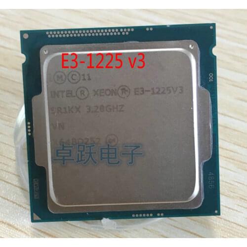 Intel Xeon Processor E3-1225 v3 E3 1225 v3 E3 1225V3 (6M Cache, 3.2GHz) Quad-Core Processor Desktop CPU free shipping