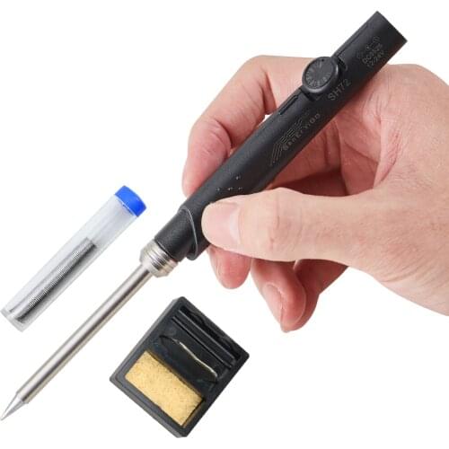 SH72 65W 12-24V 220-400℃ Adjustable Digital Soldering Iron Station DC5525 SH-K SH-KU SH-D24 SH-BC2 SH-C4 SH-I Tips Set of Tools