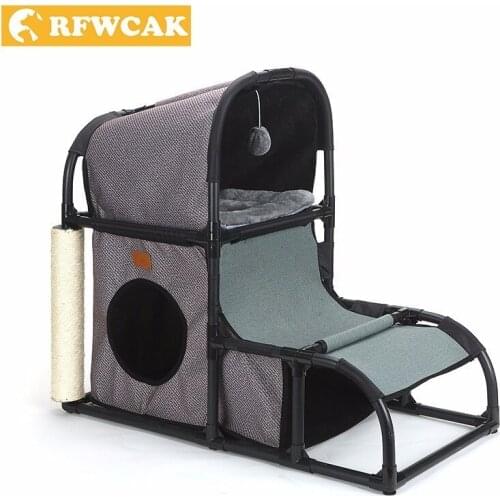 RFWCAK Scratching Posts Houses For Cats