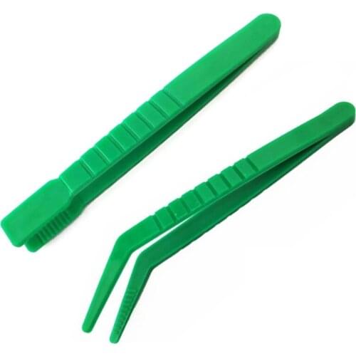10pcs Plastic Bug Insect Catcher Tongs Tweezers for Kids Children Biology Study Tool Nature Exploration Toy