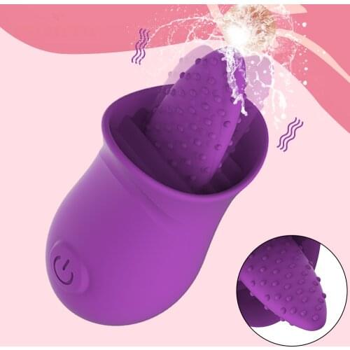 Tongue Licking Vibrator for Women Clitoris Powerful Oral Vaginal Clit Nipple Massager Stimulator Sex Toys Goods for Adults Pussy