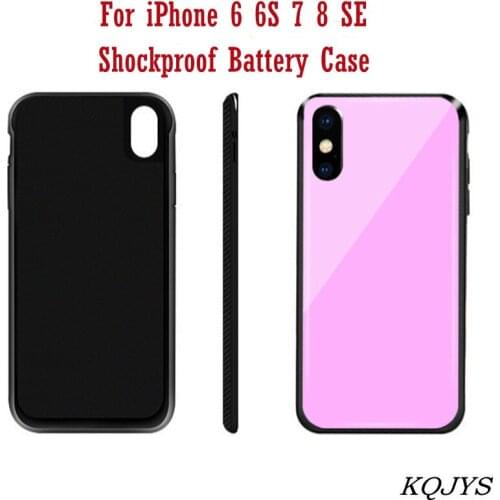 KQJYS for iPhone 6 6s 7 8 Battery Charger Cases External Power Bank Smart Charging Cover for iPhone SE 2020 Battery Case