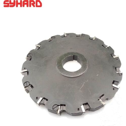 3 Blades Indexable Milling Cutter Diameter 100/125/150/160/200/250/315mm Thickness 20mm