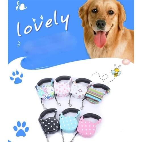 Pet Dog Automatic Retractable Dog Leash Teddy Dog Chain Pet Supplies Small Dog Leashes 3M