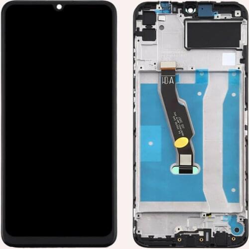 For Huawei Enjoy 10E/Huawei Y6P 2020 TFT Black Color LCD Screen and Digitizer Assembly With Frame