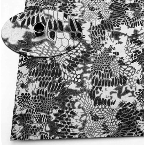 1piece KYDEX Board for Diy Knife Sheath Material Making Thermoplastic Board black white pattern Custom Knife Scabbard 300x300mm