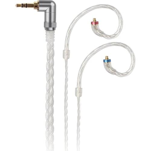 FiiO LC-2.5C/3.5C/4.4C Hand-Woven MMCX Balanced earphone replacement cable for Shure/Westone/JVC/FiiO