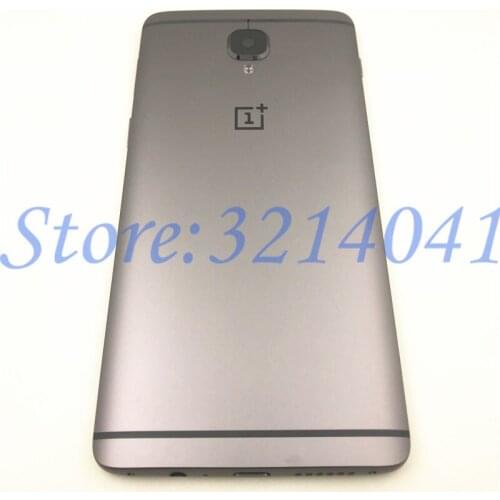 Good quality Back Battery Cover Rear Door Housing Case For Oneplus 3 3T With Camera Lens + Power Volume Buttons Replacement