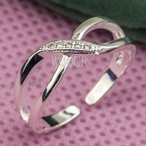 Prevent Allergy 925 Sterling Silver Handmade Rings New Fashion Simple Geometric Party Accessories Charm Women Jewelry