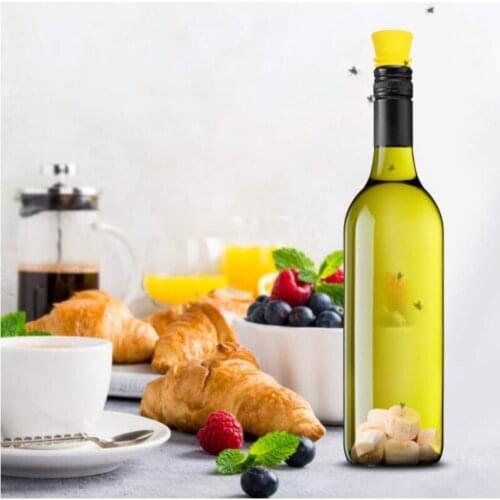 Flies Pests Fly Traps Fruit Fly Traps Reusable Fly Bottle Top Traps Suitable For Catching Flies Indoors Outdoors In The Kitchen