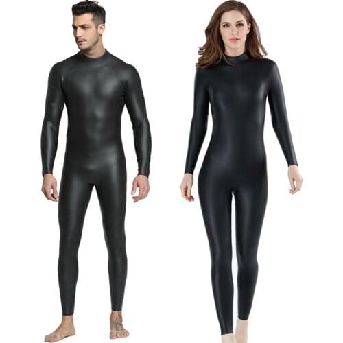 Mens And Womens 3MM CR Triathlon Wetsuit Super Elastic Leather Smooth Skin One-Piece Cold And Warm Wetsuit Neoprene