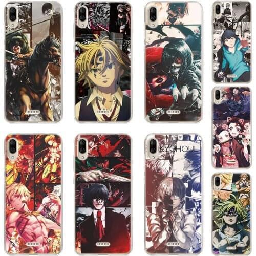 For Vsmart JOY 4 1 Plus Active 1 Soft cover For BQ 5016G Choice 6040L 6042L Magic E Anime Cartoon Pattern phone case