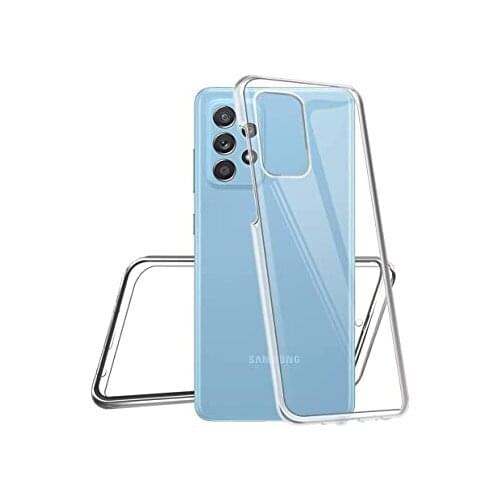 Soft TPU Silicone Front Hard PC Back Transparent Protective Cover For Samsung S9 S10 S20 S21 Plus Ultra Note 8 9 10 20 Pro Case