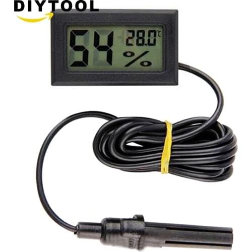 New Mini Digital LCD Thermometer Hygrometer Humidity Temperature Meter Indoor