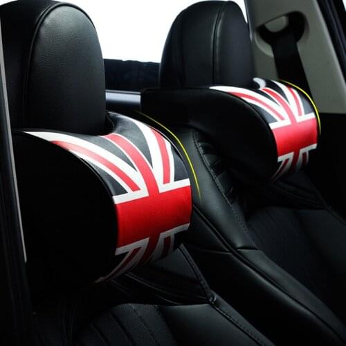 For BMW MINI Cooper S ONE Countryman Clubman Car Headrest Memory Foam Seat Neck Pillow