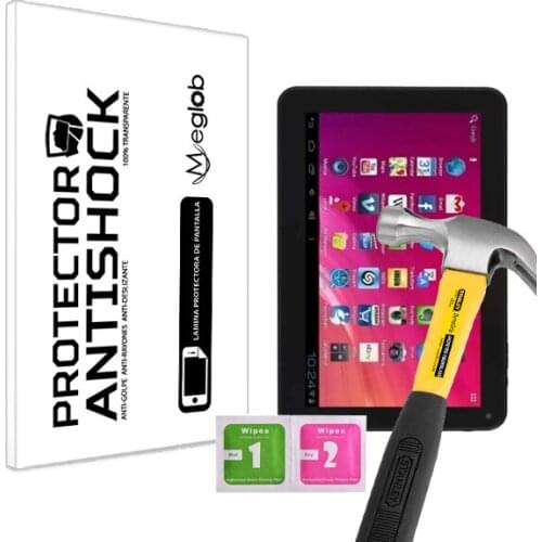 Screen protector Anti-Shock Anti-scratch Anti-Shatter compatible with Tablet Majestic TAB 171